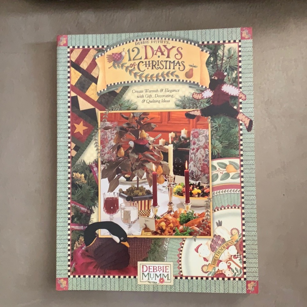 Beautiful new book 12 days of Christmas all kinds of decorating and gift ideas.